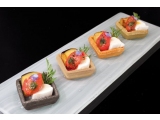 SQUARE MINI TARTS WITH FLAVOURS